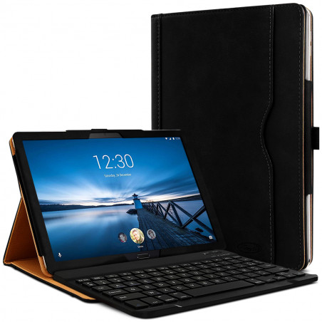 Étui Housse de Protection Support Noir pour Lenovo Tab M10 HD 10,1 Pouces