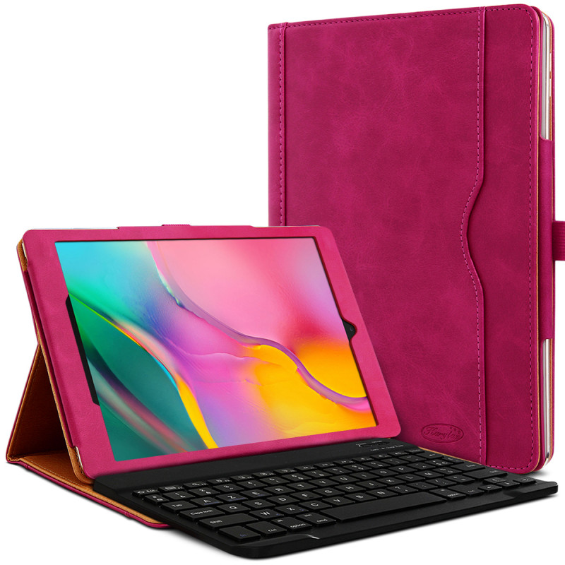 Étui de Protection Noir avec Clavier Bluetoth pour Samsung Galaxy Tab A 10.1 SM-T510