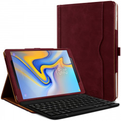 Étui de Protection Noir avec Clavier Bluetooth pour Samsung Galaxy Tab A 10.5 SM-T590