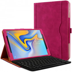 Étui de Protection Noir avec Clavier Bluetooth pour Samsung Galaxy Tab A 10.5 SM-T590