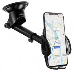 Support Téléphone Voiture Universel Pare Brise Tableau de Bord pour Smartphones