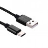 Chargeur Voiture Allume-Cigare Câble USB Type C Noir pour HTC U12+
