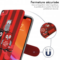 Étui Portefeuille et Support (Noir) pour Smartphone Xiaomi Redmi Note 8 Pro (2019)