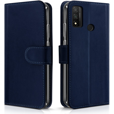 Étui Portefeuille et Support (Bleu Foncé) pour Smartphone Huawei P smart 2020 6.21 pouces