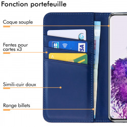 Étui Portefeuille et Support (HF06) pour Smartphone Samsung Galaxy A10 (2019) 6.2 pouces