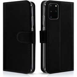 Étui Portefeuille et Support (Noir) pour Smartphone Samsung Galaxy S20+ (2020) 6.7 pouces