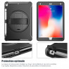 Coque Protection Intégrale Support (Noir) pour Apple iPad 7 10.2 Pouces (2019)