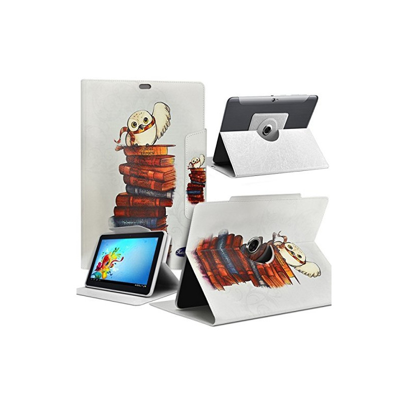 Housse Etui Motif MV12 Universel S pour Tablette QiLive Q8 I Q8T7IN 4G 7 pouces