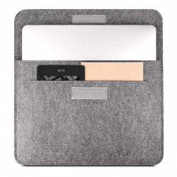 Sacoche Housse de Protection (S-Gris Clair) pour Apple MacBook Pro 13"