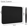 Sacoche Housse de Protection (S-Noir) pour Microsoft Surface Pro 12.3"