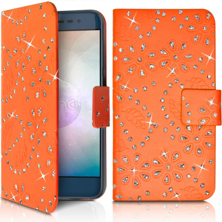 Etui Diamant Universel XL pour Condor Allure M1 - orange