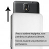 Pack 2 Verres Flexible + Etui S-View Universel M Blanc pour UMIDIGI One