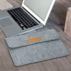 Sacoche Housse de Protection (S-Gris Clair) pour Apple MacBook Pro 13"