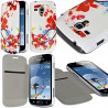 Etui Porte-carte pour Samsung Galaxy Trend Plus motif KJ12 + Film de Protection