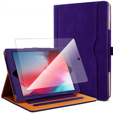 Etui Universel Attaches Support Couleur Noir pour Tablette 10.1"