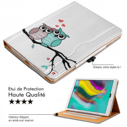 Etui Universel Attaches Support Couleur Noir pour Tablette 10.1"