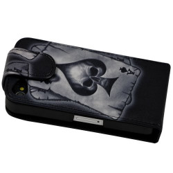 Housse coque étui pour Apple Iphone 4/4S motif HF11 + film protecteur