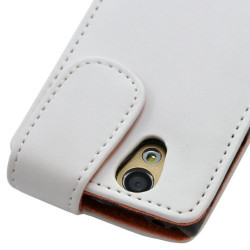 Housse coque etui pour Sony Ericsson XPERIA Ray couleur blanc + film protecteur