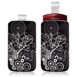 Housse coque étui pochette pour Sony Ericsson Xperia Kyno avec motif