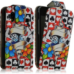 Housse coque étui pour Samsung Galaxy Ace S5830i avec motifs HF14