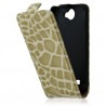 Housse étui coque style crocodile pour Galaxy W i8150