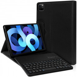 Étui Noir Clavier Azerty Bluetooth pour Apple iPad Pro 11 Pouces