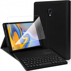 Étui Noir Clavier Azerty Bluetooth pour Samsung Galaxy Tab A 10.5" SM-T590/595