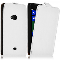 Housse coque Etui pour Nokia Lumia 625 couleur Blanc