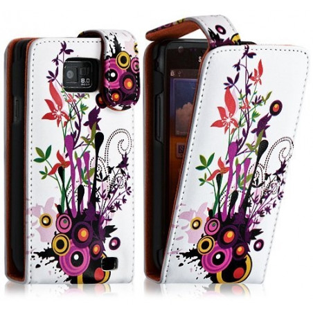 Housse coque étui pour Samsung Galaxy S2 Plus motif HF12