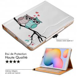 Etui Universel Attaches Support Couleur Noir pour Tablette 10.1"