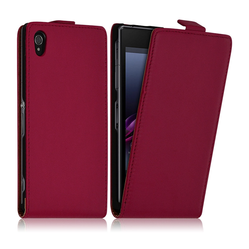 Housse coque Etui pour Sony Xperia Z1 couleur Rose Fushia