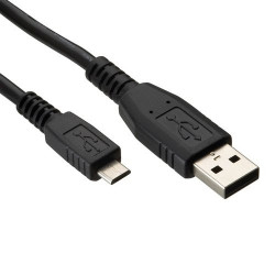 Câble data micro USB/USB pour Blackberry Curve 8520