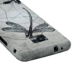 Housse Coque pour Samsung Galaxy S2 Plus Motif LM01 + chargeur auto