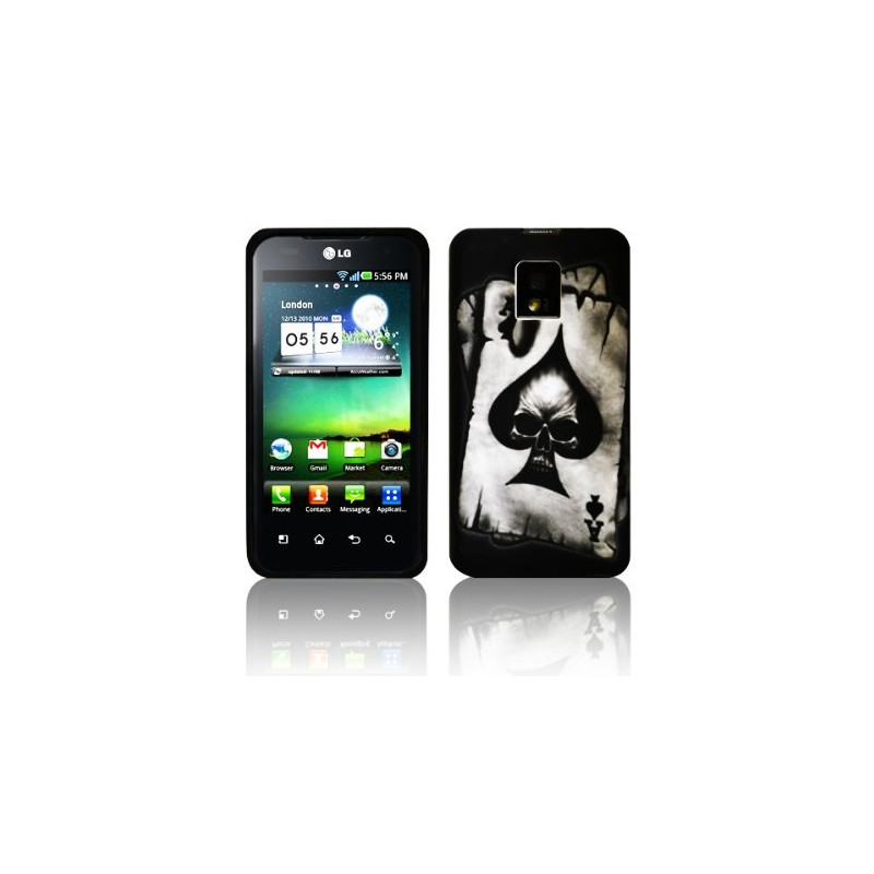 Coque étui housse en gel pour LG Optimus 2X