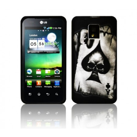 Coque étui housse en gel pour LG Optimus 2X