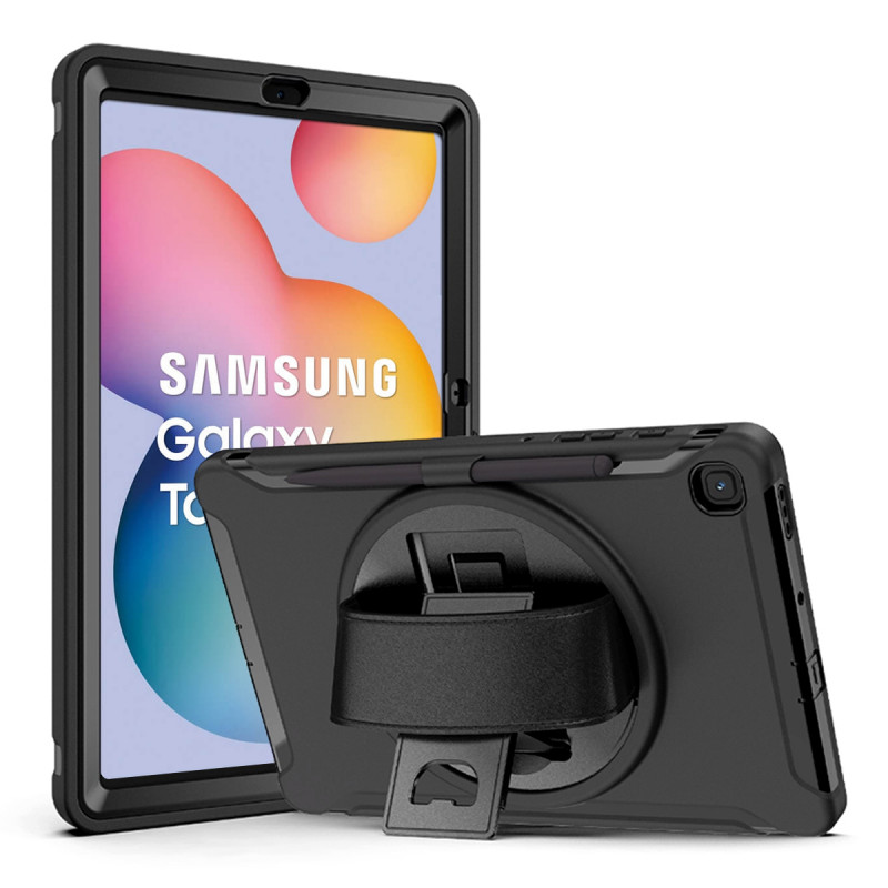 Coque Protection Intégrale Support (Noir) pour Samsung Galaxy Tab S5E SM-T720