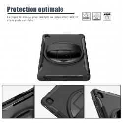 Coque Protection Intégrale Support (Noir) pour Samsung Galaxy Tab S5E SM-T720