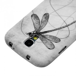 Housse Coque pour Samsung Galaxy S4 avec motif LM01 + Chargeur Auto