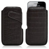 Housse coque étui pochette style croco pour Samsung Galaxy Ace S5830