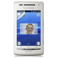 Housse coque étui pour Sony Ericsson Xperia X8 avec motif + Film protecteur