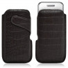 Housse coque étui pochette style croco pour Samsung Player One S5230