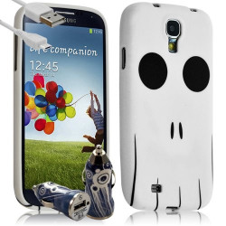 Housse Coque pour Samsung Galaxy S4 avec motif KJ15 + Chargeur Auto