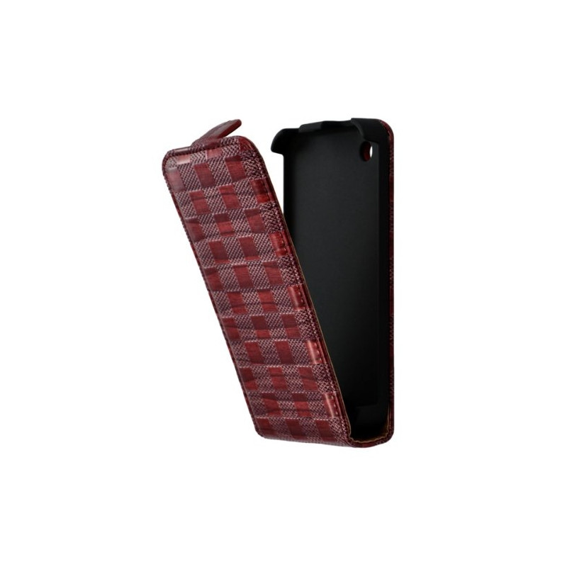 Housse étui coque pour Apple Iphone 3G / 3GS couleur rouge + Film de protection