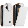 Housse coque etui pour Sony Ericsson Txt Pro CK15i couleur blanc