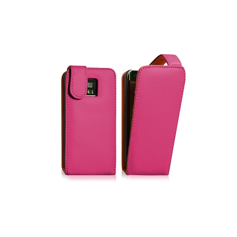 Housse coque étui pour LG Optimus 2X couleur rose fushia