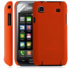 Housse étui coque rigide pour Samsung Galaxy S i9000 couleur orange + Film de protection