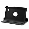 Housse coque étui pour Samsung Galaxy Tab 7.0 Plus P6200 de luxe avec sytème de rotation à 360 degrès couleur noir