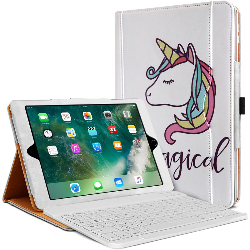 Étui Housse de Protection Support HF01 pour Apple iPad 9.7 (6e Gén - 2017/18)