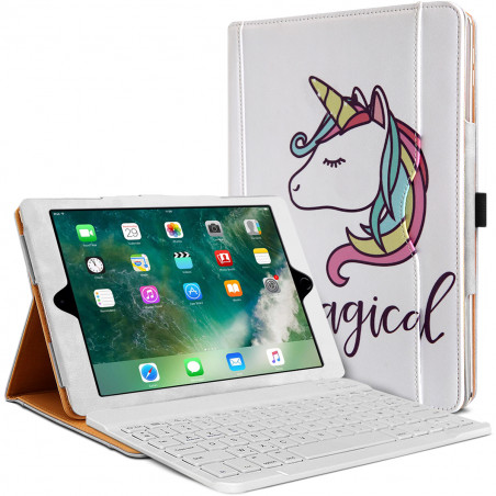 Étui Housse de Protection Support HF01 pour Apple iPad 9.7 (6e Gén - 2017/18)