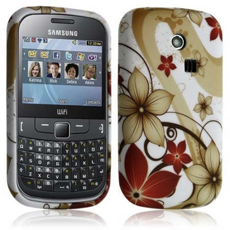 Housse coque Gel pour Samsung Chat 335 S3350 avec motif HF29